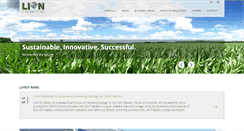 Desktop Screenshot of lionemobility.de